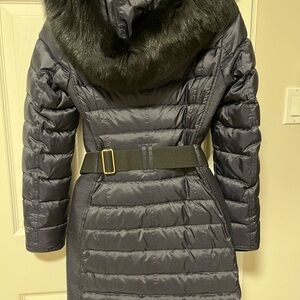 Burberry Beige and Gold Chain Accent